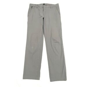 BOSS Hugo Boss Kaito Slim Fit Performance Pants Men's 50 Gray Casual Golf Dress